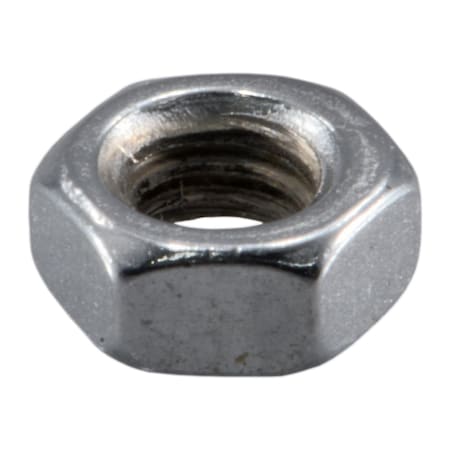 Midwest Fastener Hex Nut, M4-0.7, Steel, Class 8, Chrome Plated, 10 PK 74561